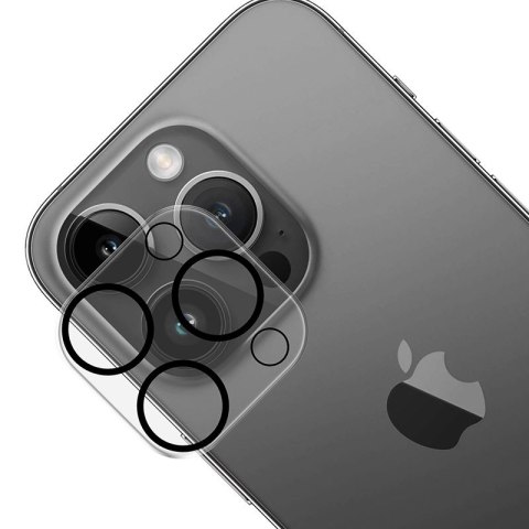 3mk Lens Pro Full Cover - Szkło na obiektyw aparatu iPhone 15 Pro / 15 Pro Max 3mk Lens Pro Full Cover - Szkło na obiektyw aparatu iPhone 15 Pro / 15 Pro Max