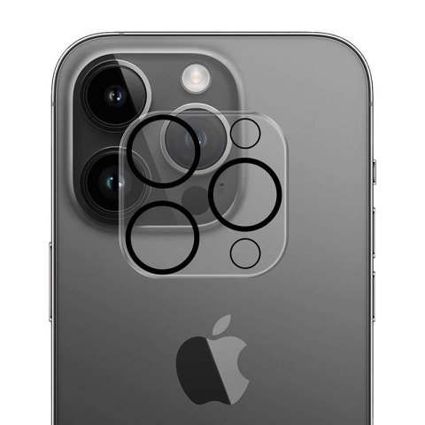 3mk Lens Pro Full Cover - Szkło na obiektyw aparatu iPhone 15 Pro / 15 Pro Max 3mk Lens Pro Full Cover - Szkło na obiektyw aparatu iPhone 15 Pro / 15 Pro Max