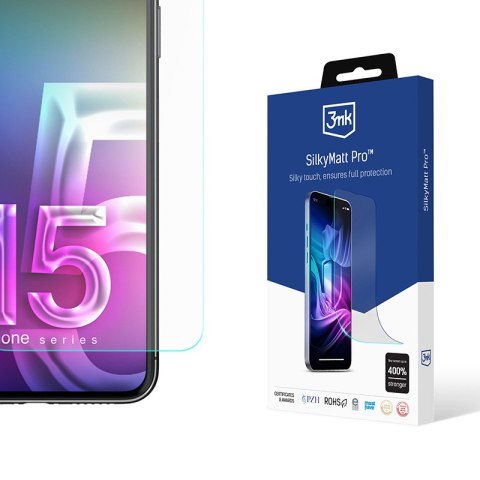3mk Silky Matt Pro - Matowa folia ochronna do iPhone 15 Plus 3mk Silky Matt Pro - Matowa folia ochronna do iPhone 15 Plus
