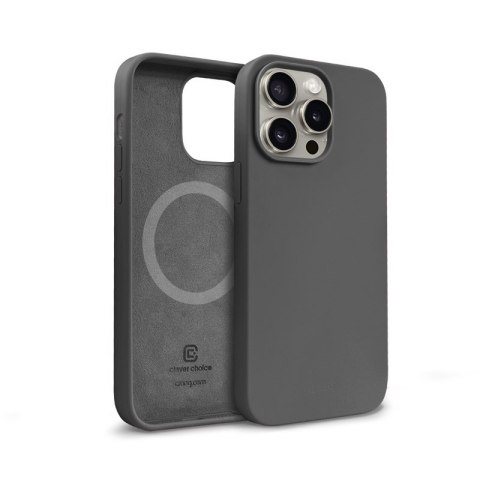 Crong Color Cover Magnetic - Etui iPhone 15 Pro Max MagSafe (tytanowy) Crong Color Cover Magnetic - Etui iPhone 15 Pro Max MagSafe (tytanowy)