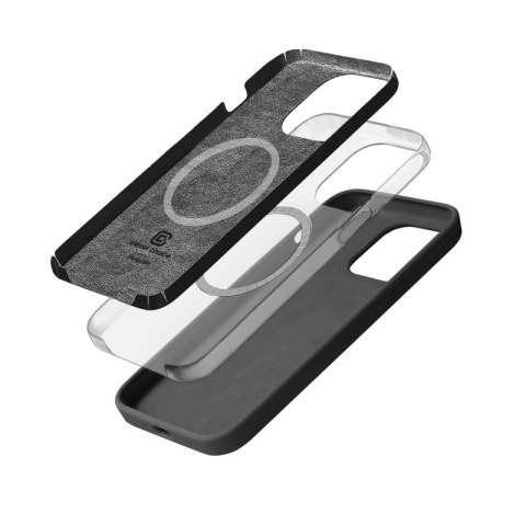 Crong Color Cover Magnetic - Etui iPhone 15 Pro Max MagSafe (tytanowy) Crong Color Cover Magnetic - Etui iPhone 15 Pro Max MagSafe (tytanowy)