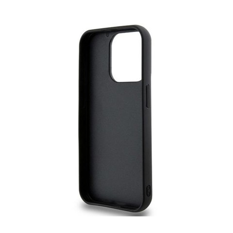 DKNY 3D Rubber Repeat Pattern - Etui iPhone 15 Pro (czarny) DKNY 3D Rubber Repeat Pattern - Etui iPhone 15 Pro (czarny)