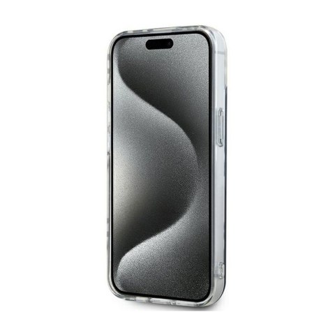DKNY IML Checkered Mono Pattern - Etui do iPhone 15 Plus / 14 Plus (czarny) DKNY IML Checkered Mono Pattern - Etui do iPhone 15 Plus / 14 Plus (czarny)