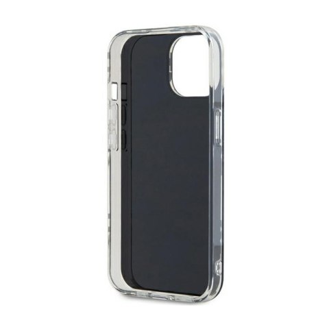 DKNY IML Checkered Mono Pattern - Etui do iPhone 15 Plus / 14 Plus (czarny) DKNY IML Checkered Mono Pattern - Etui do iPhone 15 Plus / 14 Plus (czarny)