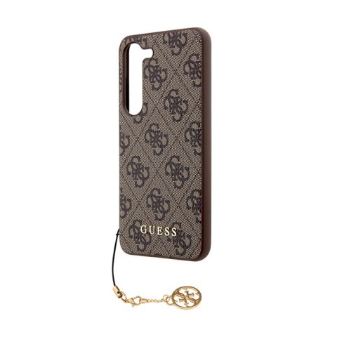 Guess 4G Charms Collection - Etui Samsung Galaxy A55 5G (brązowy) Guess 4G Charms Collection - Etui Samsung Galaxy A55 5G (brązowy)