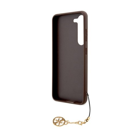 Guess 4G Charms Collection - Etui Samsung Galaxy A55 5G (brązowy) Guess 4G Charms Collection - Etui Samsung Galaxy A55 5G (brązowy)