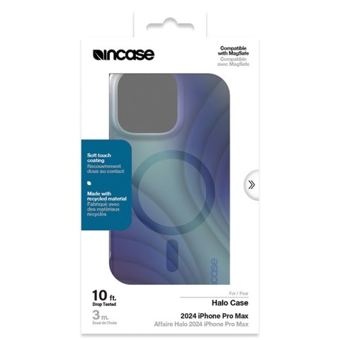 Incase Halo Case MagSafe - Etui iPhone 16 Pro Max (Tidal Ocean) Incase Halo Case MagSafe - Etui iPhone 16 Pro Max (Tidal Ocean)