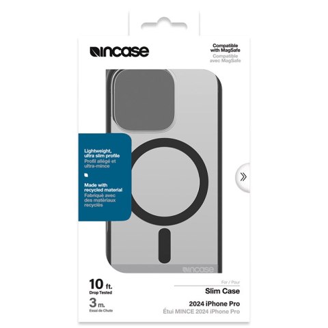Incase Slim Case MagSafe - Etui iPhone 16 Pro (Black) Incase Slim Case MagSafe - Etui iPhone 16 Pro (Black)