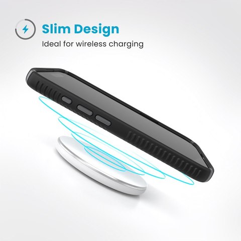 Speck Presidio2 Grip - Etui iPhone 16 (Black / Slate Grey / White) Speck Presidio2 Grip - Etui iPhone 16 (Black / Slate Grey / White)