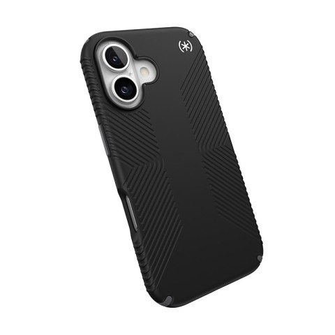 Speck Presidio2 Grip - Etui iPhone 16 (Black / Slate Grey / White) Speck Presidio2 Grip - Etui iPhone 16 (Black / Slate Grey / White)