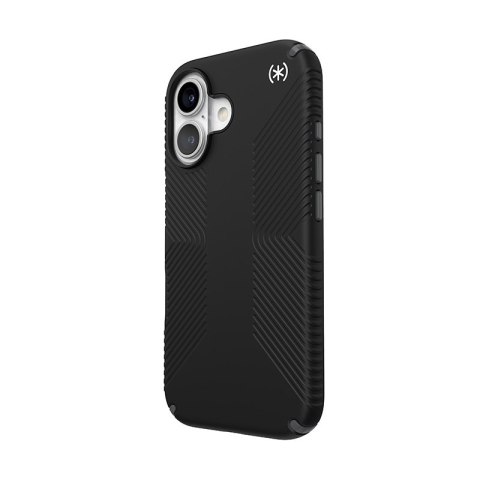Speck Presidio2 Grip - Etui iPhone 16 (Black / Slate Grey / White) Speck Presidio2 Grip - Etui iPhone 16 (Black / Slate Grey / White)