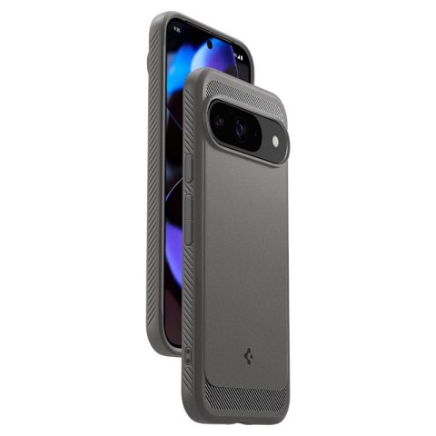 Spigen Rugged Armor - Etui do Google Pixel 9 / 9 Pro (Marble Grey) Spigen Rugged Armor - Etui do Google Pixel 9 / 9 Pro (Marble Grey)