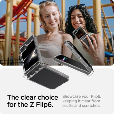 Spigen Ultra Hybrid Pro - Etui do Samsung Galaxy Z Flip 6 (Crystal Clear) Spigen Ultra Hybrid Pro - Etui do Samsung Galaxy Z Flip 6 (Crystal Clear)