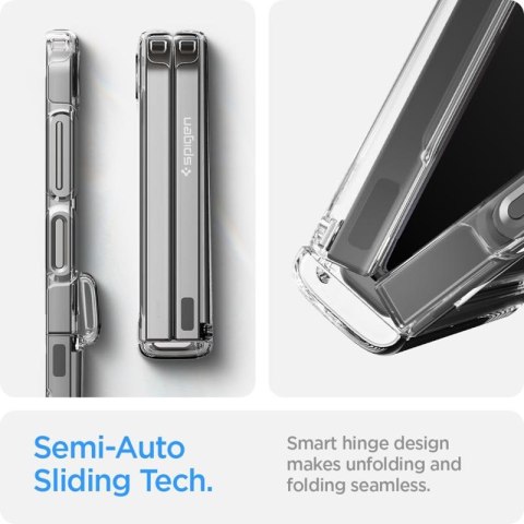 Spigen Ultra Hybrid Pro - Etui do Samsung Galaxy Z Flip 6 (Crystal Clear) Spigen Ultra Hybrid Pro - Etui do Samsung Galaxy Z Flip 6 (Crystal Clear)
