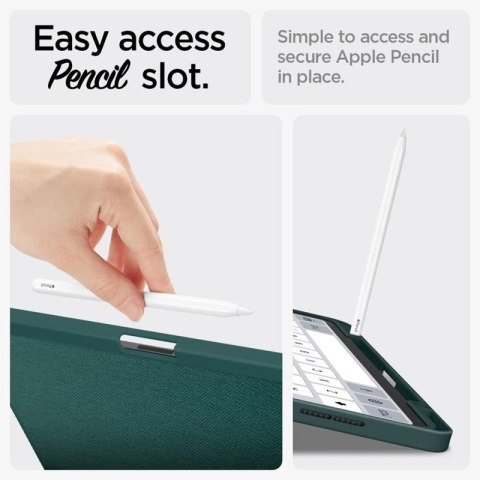 Spigen Urban Fit - Etui do iPad Air 13" (M2, 2024) (Midnight Green) Spigen Urban Fit - Etui do iPad Air 13" (M2, 2024) (Midnight Green)
