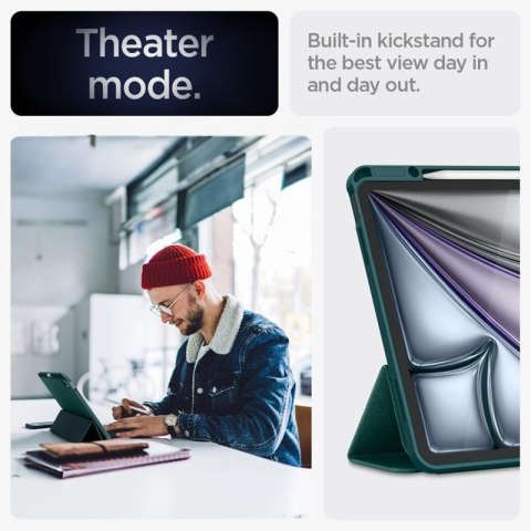 Spigen Urban Fit - Etui do iPad Air 13" (M2, 2024) (Midnight Green) Spigen Urban Fit - Etui do iPad Air 13" (M2, 2024) (Midnight Green)
