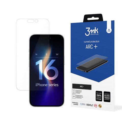 3mk ARC+ - Folia ochronna do iPhone 16 Pro Max 3mk ARC+ - Folia ochronna do iPhone 16 Pro Max