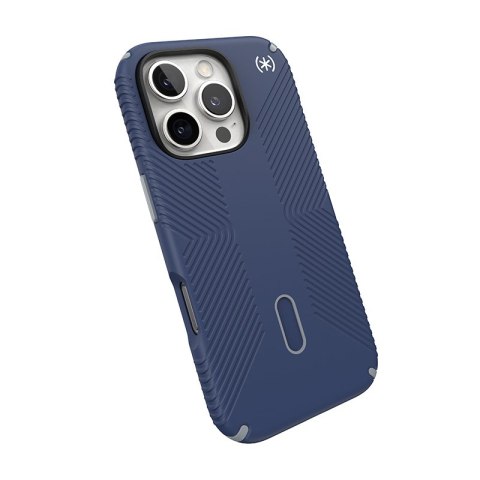 Speck Presidio2 Grip ClickLock & MagSafe - Etui iPhone 16 Pro (Coastal Blue / Dust Grey / White) Speck Presidio2 Grip ClickLock & MagSafe - Etui iPhone 16 Pro (Coastal Blue / Dust Grey / White)