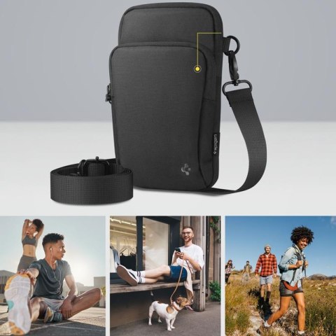 Spigen KD400 Universal Cross Bag Klasden - Torba na telefon / saszetka na ramię (Czarny) Spigen KD400 Universal Cross Bag Klasden - Torba na telefon / saszetka na ramię (Czarny)
