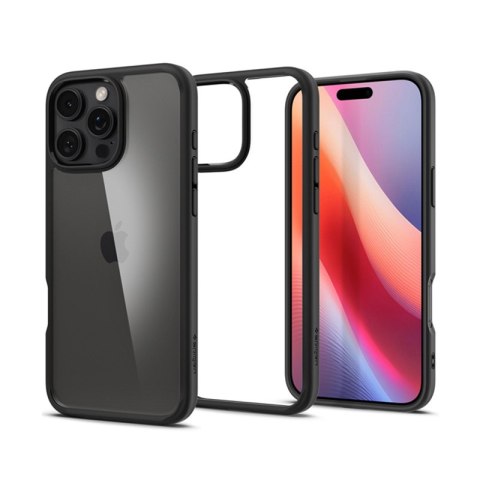 Spigen Ultra Hybrid - Etui do iPhone 16 Pro (Matte Black) Spigen Ultra Hybrid - Etui do iPhone 16 Pro (Matte Black)