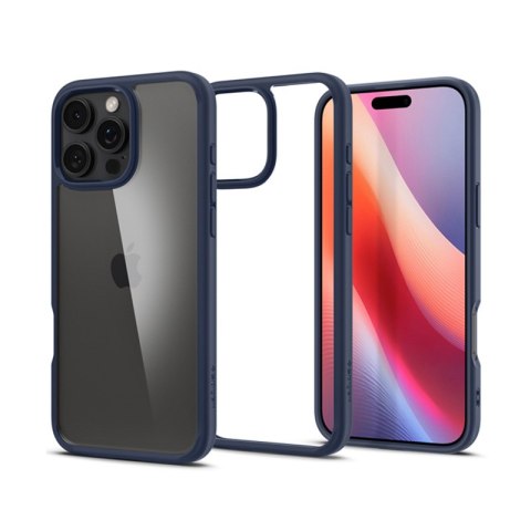 Spigen Ultra Hybrid - Etui do iPhone 16 Pro (Navy Blue) Spigen Ultra Hybrid - Etui do iPhone 16 Pro (Navy Blue)
