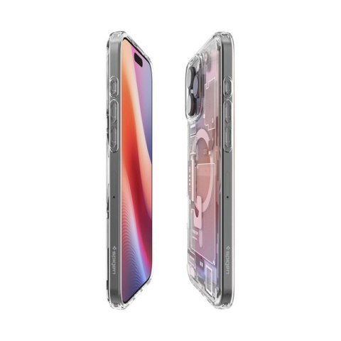 Spigen Ultra Hybrid Mag MagSafe - Etui do iPhone 16 Pro Max (Zero One Natural Titanium) Spigen Ultra Hybrid Mag MagSafe - Etui do iPhone 16 Pro Max (Zero One Natural Titanium)