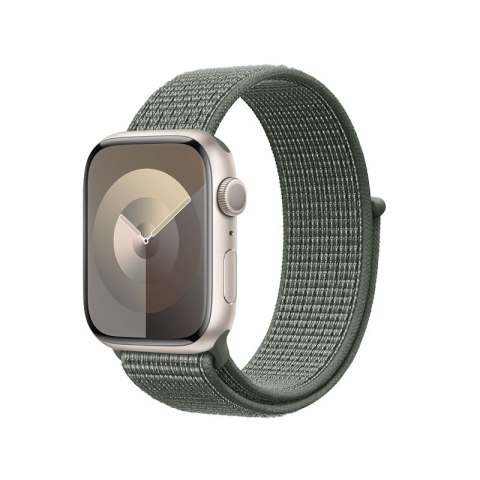 Crong Nylon - Pasek sportowy do Apple Watch 38/40/41/42 mm (Military Green) Crong Nylon - Pasek sportowy do Apple Watch 38/40/41/42 mm (Military Green)