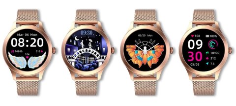 G.Rossi Damski SMARTWATCH G.Rossi SW014G-2 Różowe złoto G.Rossi Damski SMARTWATCH G.Rossi SW014G-2 Różowe złoto