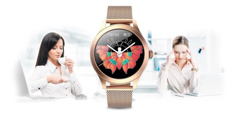 G.Rossi Damski SMARTWATCH G.Rossi SW014G-2 Różowe złoto G.Rossi Damski SMARTWATCH G.Rossi SW014G-2 Różowe złoto