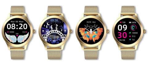 G.Rossi Damski SMARTWATCH G.Rossi SW014G-4 Złoty G.Rossi Damski SMARTWATCH G.Rossi SW014G-4 Złoty