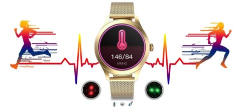 G.Rossi Damski SMARTWATCH G.Rossi SW014G-4 Złoty G.Rossi Damski SMARTWATCH G.Rossi SW014G-4 Złoty