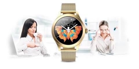 G.Rossi Damski SMARTWATCH G.Rossi SW014G-4 Złoty G.Rossi Damski SMARTWATCH G.Rossi SW014G-4 Złoty