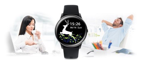 G.Rossi Damski SMARTWATCH G.Rossi SW015-1 Czarny G.Rossi Damski SMARTWATCH G.Rossi SW015-1 Czarny