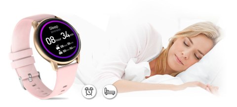G.Rossi Damski SMARTWATCH G.Rossi SW015-2 Różowy G.Rossi Damski SMARTWATCH G.Rossi SW015-2 Różowy