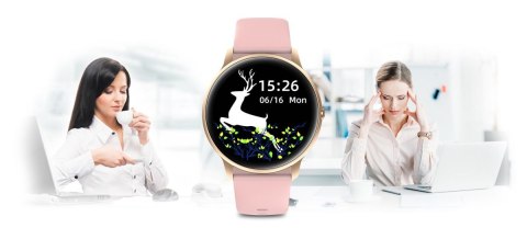 G.Rossi Damski SMARTWATCH G.Rossi SW015-2 Różowy G.Rossi Damski SMARTWATCH G.Rossi SW015-2 Różowy