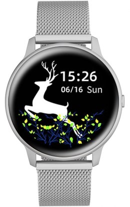 G.Rossi Damski SMARTWATCH G. Rossi SW015-3 Srebrny