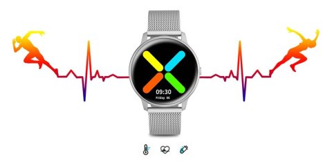 G.Rossi Damski SMARTWATCH G. Rossi SW015-3 Srebrny G.Rossi Damski SMARTWATCH G. Rossi SW015-3 Srebrny