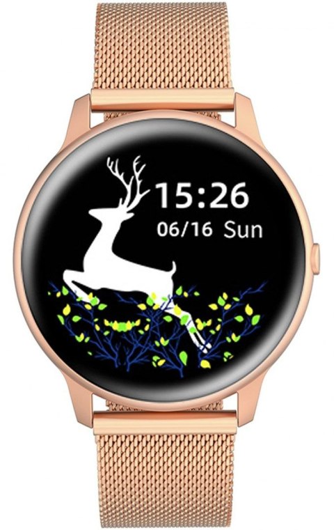 G.Rossi Damski SMARTWATCH G.Rossi SW015-4 Różowe złoto G.Rossi Damski SMARTWATCH G.Rossi SW015-4 Różowe złoto