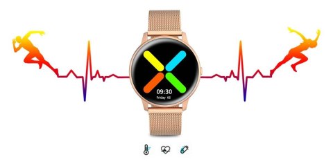 G.Rossi Damski SMARTWATCH G.Rossi SW015-4 Różowe złoto G.Rossi Damski SMARTWATCH G.Rossi SW015-4 Różowe złoto