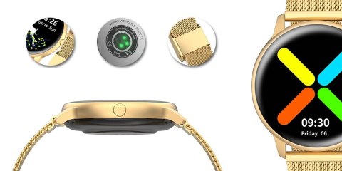 G.Rossi Damski SMARTWATCH G.Rossi SW015-5 Złoty G.Rossi Damski SMARTWATCH G.Rossi SW015-5 Złoty