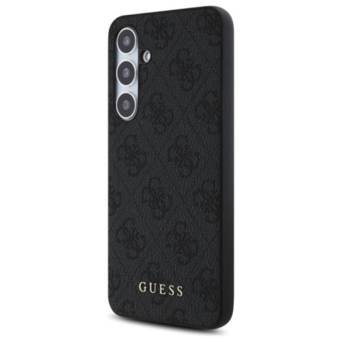 Guess 4G Metal Gold Logo - Etui Samsung Galaxy S24 FE (szary) Guess 4G Metal Gold Logo - Etui Samsung Galaxy S24 FE (szary)