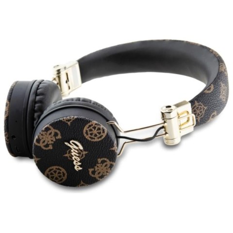 Guess Peony Script Round Shape - Bezprzewodowe słuchawki nauszne Bluetooth ENC (czarny) Guess Peony Script Round Shape - Bezprzewodowe słuchawki nauszne Bluetooth ENC (czarny)