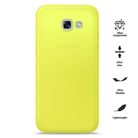 PURO 0.3 Nude - Etui Samsung Galaxy A3 (2017) (Fluo Yellow) PURO 0.3 Nude - Etui Samsung Galaxy A3 (2017) (Fluo Yellow)