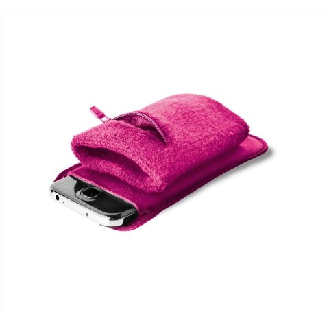 PURO Running Band - Uniwersalna frotka do biegania do smartfonów max 4.3" + key pocket (różowy) PURO Running Band - Uniwersalna frotka do biegania do smartfonów max 4.3" + key pocket (różowy)