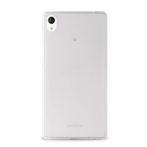 PURO Ultra Slim "0.3" Cover MFX - Zestaw etui + folia na ekran Xperia M4 AQUA (półprzezroczysty) PURO Ultra Slim "0.3" Cover MFX - Zestaw etui + folia na ekran Xperia M4 AQUA (półprzezroczysty)