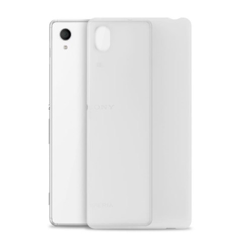PURO Ultra Slim "0.3" Cover MFX - Zestaw etui + folia na ekran Xperia M4 AQUA (półprzezroczysty) PURO Ultra Slim "0.3" Cover MFX - Zestaw etui + folia na ekran Xperia M4 AQUA (półprzezroczysty)