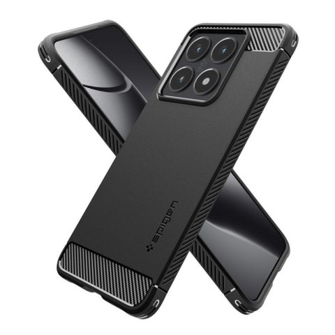 Spigen Rugged Armor - Etui do Xiaomi 14T Pro (Matte Black) Spigen Rugged Armor - Etui do Xiaomi 14T Pro (Matte Black)