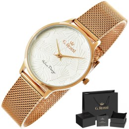 G.Rossi Zegarek Damski G.Rossi 12516B-3D3 + BOX