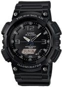 CASIO Zegarek Męski CASIO SOLAR AQ-S810W-1A2VDF