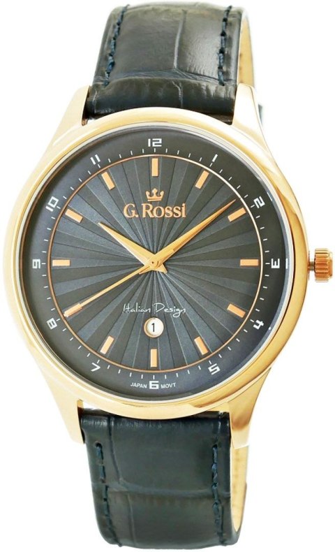 G.Rossi Zegarek Męski G.ROSSI 10212A-6F3 + BOX G.Rossi Zegarek Męski G.ROSSI 10212A-6F3 + BOX